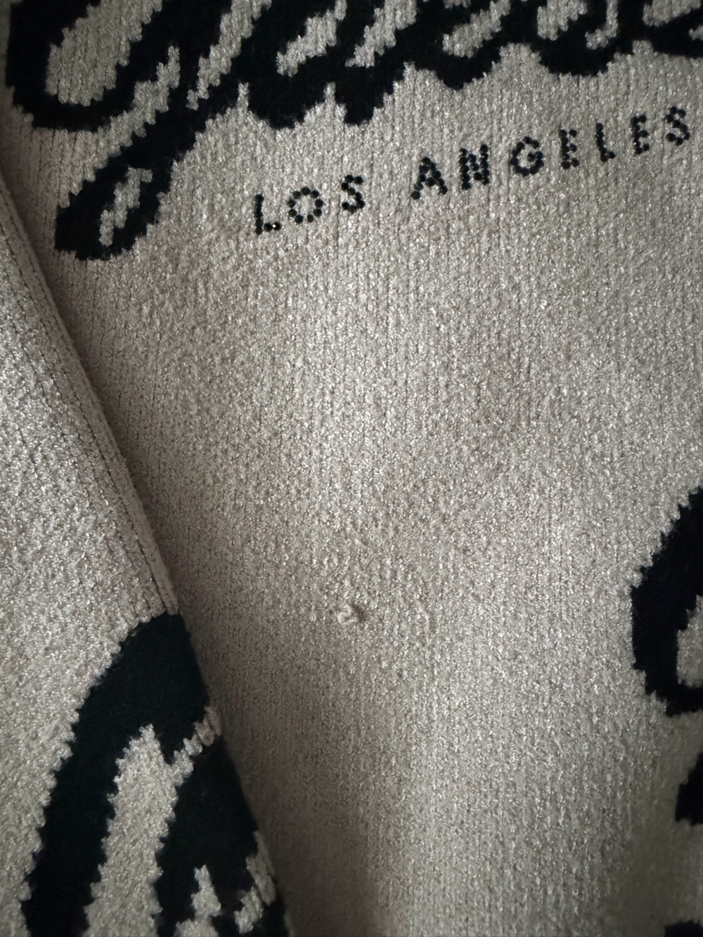 Guess Knit Sweater with Black Script - Picture 6 of 6